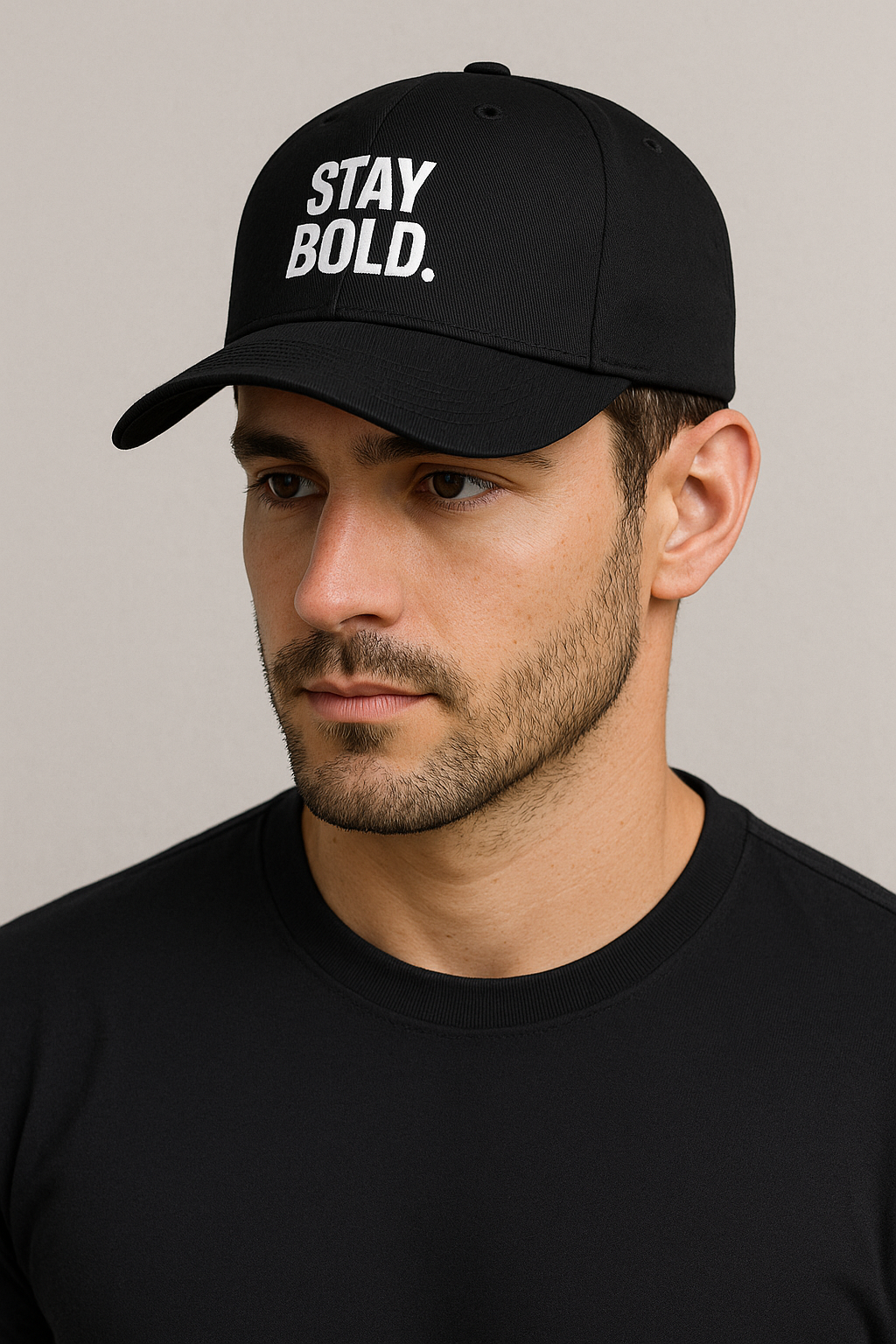 STAY BOLD. Classic Cap – Confidence, Capped