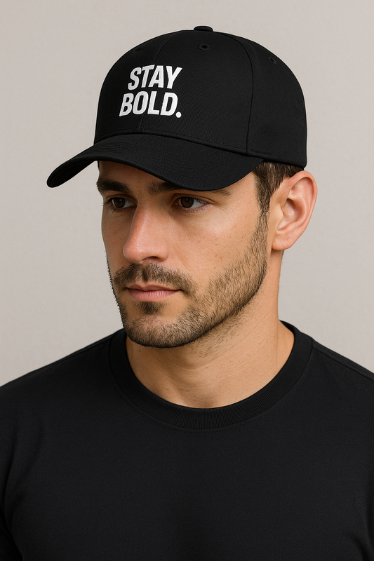 STAY BOLD. Classic Cap – Confidence, Capped