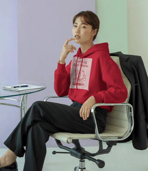 Heat Bold Graphic Hoodie