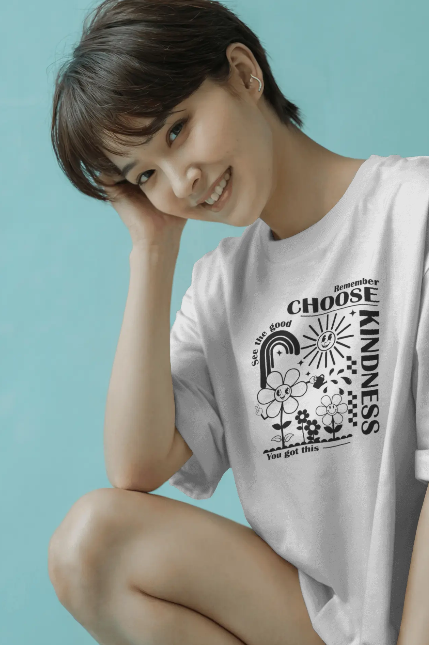 Loud Comfort – Oversized Statement Tee
